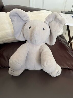 Gund Gray Plush Elephant Stuffed Animal
